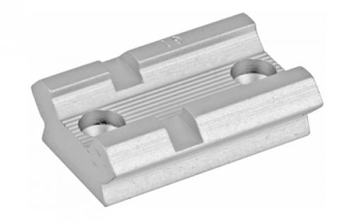 Weaver Model #61S Detachable Top Mount 2 Piece Base, Fits Mod Muzzle Knight MK-85, Savage 110, Silver Finish 48002