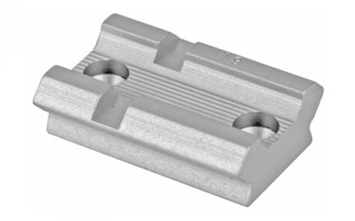 Weaver Model #61S Detachable Top Mount 2 Piece Base, Fits Mod Muzzle Knight MK-85, Savage 110, Silver Finish 48002