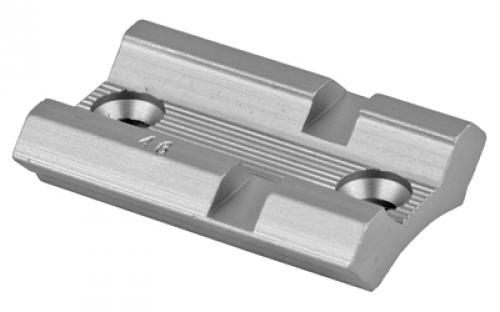 Weaver Model #46S Detachable Top Mount 2 Piece Base, Fits Browning Bolt Action, BBR Long and Short, Winchester 70, Silver Finish 48004