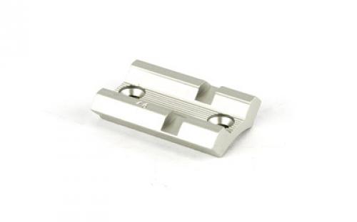 Weaver Model #46S Detachable Top Mount 2 Piece Base, Fits Browning Bolt Action, BBR Long and Short, Winchester 70, Silver Finish 48004