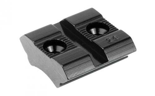 Weaver Model #24 1-Piece of 2 Piece Base system (Must Buy 2 to Mount a Scope) , Fits Savage Mark II, Front or Rear, Gloss Finish 48024