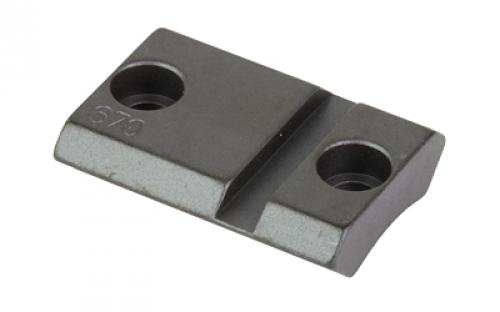 Weaver Grand Slam Steel Top Mount Base, Fits Savage 110, 670 (8-40), Black 48260