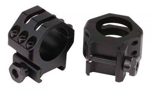 Weaver Tactical Ring, 1, High, 6-Hole, Matte Finish 48350