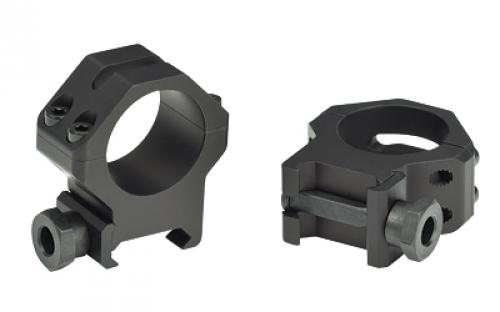 Weaver 4 Hole Tactical, 1 High, Fits Picatinny, Matte Finish, Thumbscrew Mounts, Black 48361