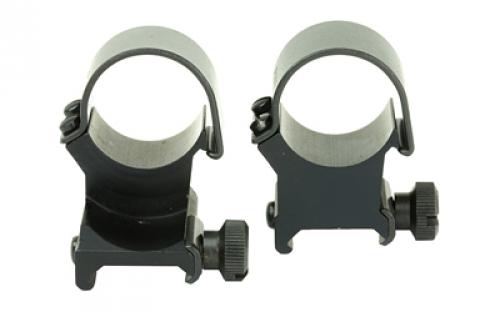 Weaver Top Mount Ring, 1, Extra High, Extension, Matte Finish 48449