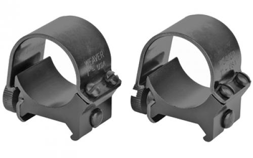 Weaver Top Mount Ring, 1", Medium, Gloss Finish 49071