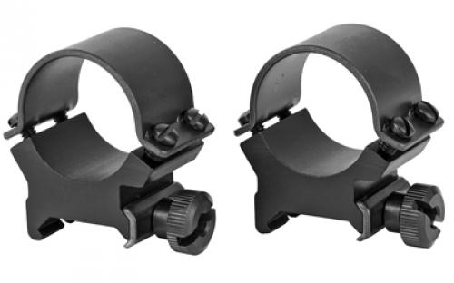 Weaver Sure Grip Detachable Rings, 1" High, Matte Finish 49164