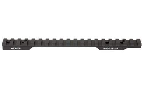 Weaver Extended Multi Slot Base, Fits Savage 110 Long Action, Black 99465
