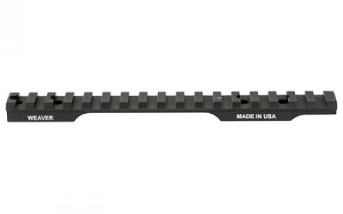 Weaver Extended Multi Slot Base, Fits Savage 110 Short Action, 8-40, Black 99466