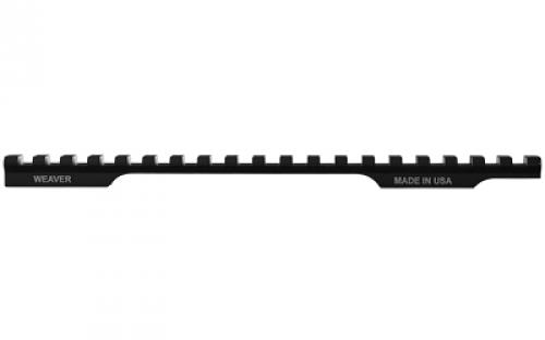 Weaver EXT Multi Slot, Fits Savage 110/111/112/114/116 LA, Matte Finish, Black 99489