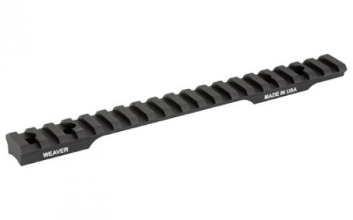 Weaver 20 MOA Extended Multi Slot Base, Fits Savage 110 Long Action, Black 99497