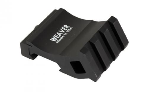 Weaver Offset Rail Adapter, Fits Picatinny, Matte Finish, Black 99671