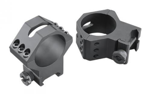 Weaver 6 Hole Tactical, 34mm High Rings, Fits Picatinny, Matte Finish, Black 99684