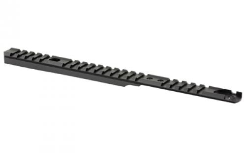 XS Sights Lever Rail Mount, Fits Henry .45-70 with Round Barrel, Anodized Finish, Black HN-6000R-N