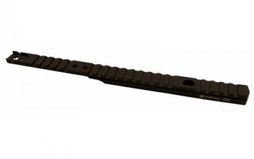 XS Sights Lever Rail Mount, Fits Henry .45-70 with Round Barrel, Anodized Finish, Black HN-6000R-N