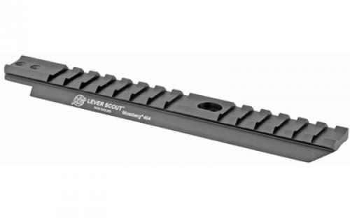 XS Sights Lever Scout Mount, Rail, Fits Mossberg 464 and 464 SPX, Black, Anodized MB-6001R-N
