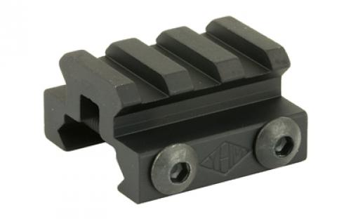 Yankee Hill Machine Co Mini Riser, .5 rise, Mount, 1 1/4, Black, Picatinny YHM-226