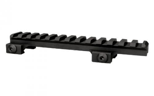 Yankee Hill Machine Co Scope Riser Mount, 1/2 Rise, 5 1/4 Long, Black, Picatinny YHM-227A