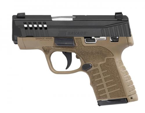 SAVAGE ARMS STANCE MC9MS 9MM FDE 10+1 NS  