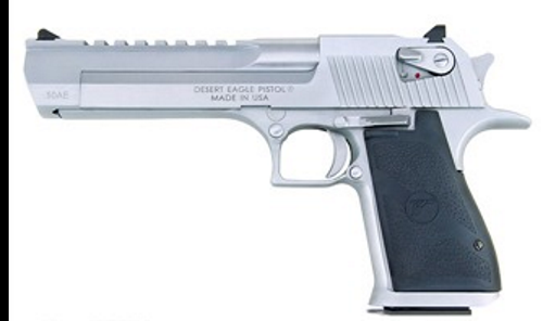 MAGNUM RESEARCH DESERT EAGLE 357M BRUSH CHROME  