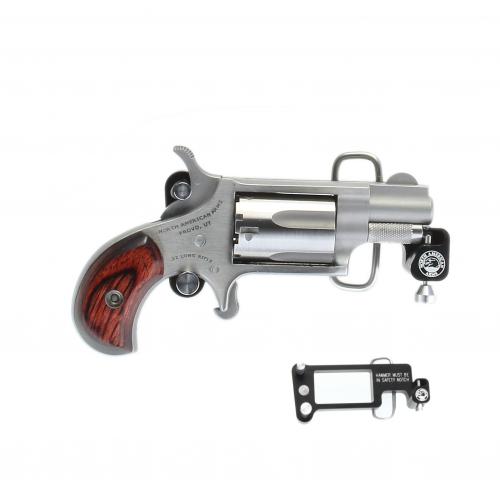NORTH AMERICAN ARMS MINI 22LR REV 1-1/8 SS BUCKLE  