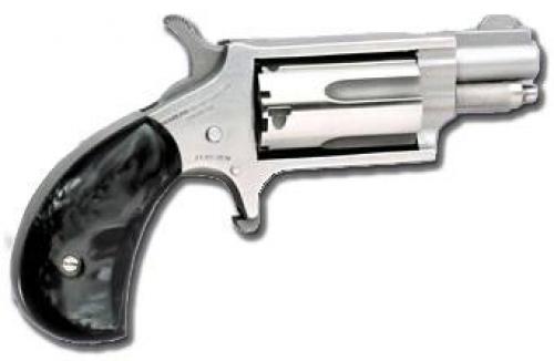 NORTH AMERICAN ARMS MINI 22MAG REV 1-1/8 SS BLKPRL  