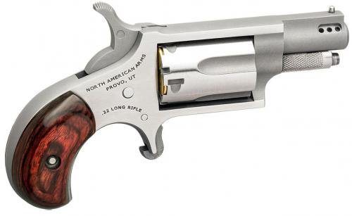 NORTH AMERICAN ARMS MINI 22LR REV 1-1/8 SS PORTED  