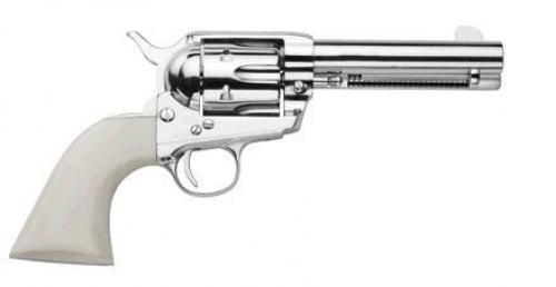 TRADITIONS 1873 SA 45LC NKL/WHT 4.75  
