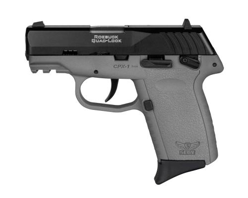 SCCY INDUSTRIES CPX-1 G3 9MM BLK/GRY SFTY 10+1  