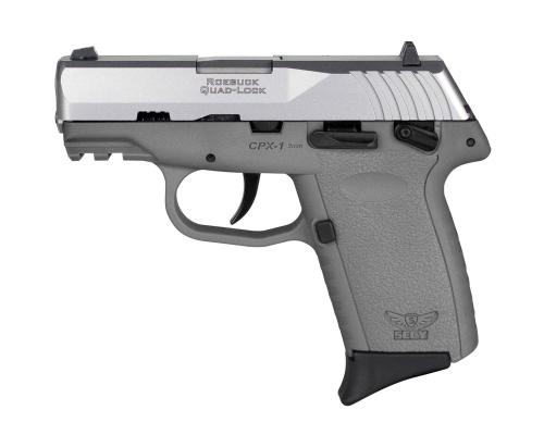SCCY INDUSTRIES CPX-1 G3 9MM SS/GRAY 10+1 SFTY  