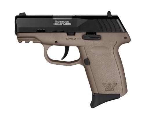SCCY INDUSTRIES CPX-2 G3 9MM BLK/FDE 10+1  