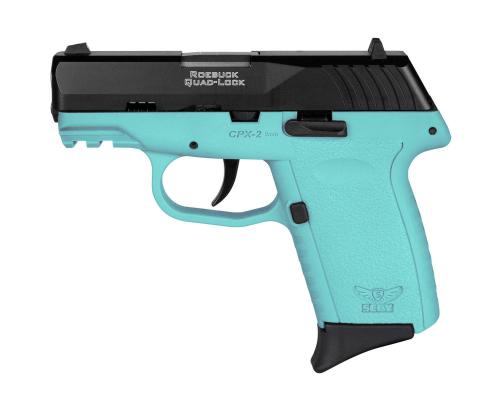 SCCY INDUSTRIES CPX-2 G3 9MM BLK/BLUE 10+1  