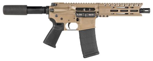 DIAMONDBACK FIREARMS DB-15 PIST 5.56MM FDE 7  