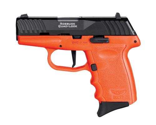 SCCY INDUSTRIES DVG-1 9MM BK/ORNG 10+1 NO SFTY  