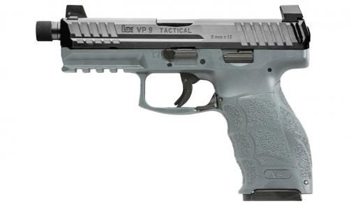 HECKLER AND KOCH (HK USA) VP9 TAC 9MM GREY 10+1 NS     #  