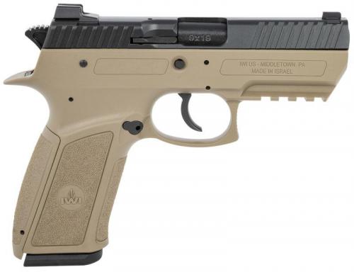 IWI - ISRAEL WEAPON INDUSTRIES JERICHO ENHANCED 9MM FDE 3.8  