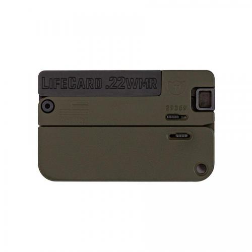 TRAILBLAZER FIREARMS LIFECARD 22MAG BLACK/OD GREEN  