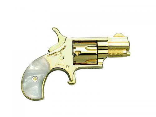 NORTH AMERICAN ARMS MINI 22 SHORT REV 1-1/8 GOLD#  
