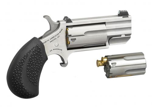 NORTH AMERICAN ARMS PUG 22MAG/22LR 1 SS CONV NS  