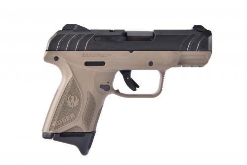 RUGER SECURITY9 CMPT 9MM BL/FDE 10+1  