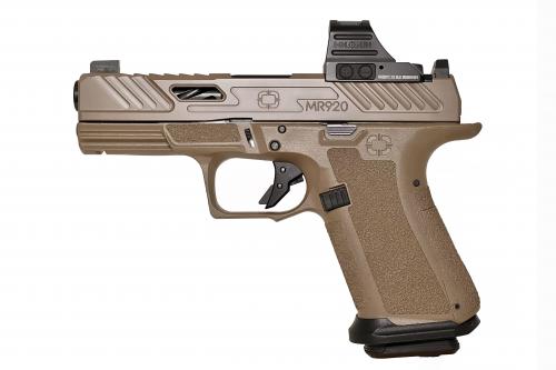 SHADOW SYSTEMS MR920 ELITE 9MM FDE/BK HS 10+1  