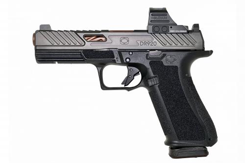 SHADOW SYSTEMS DR920 ELITE 9MM BK/BZ HS 10+1  
