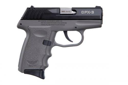 SCCY INDUSTRIES CPX-3 380ACP BLK/GRAY 10+1  