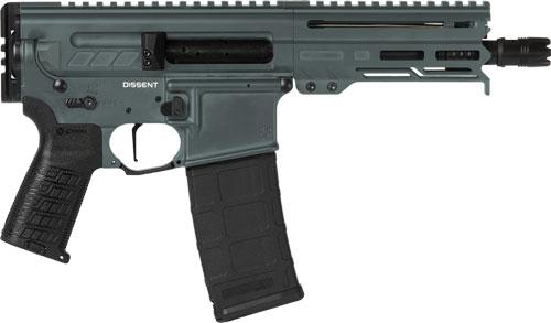 CMMG PISTOL DISSENT MK4 .300 BLK 6.5 30RD CHARCOAL GREEN