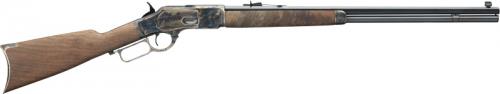 WINCHESTER 1873 SPORTER 45LC OCTAGON/BLUED 24 CASE COLORED