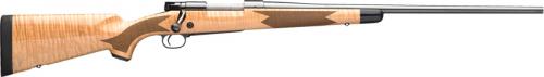 WINCHESTER MODEL 70 SUPER GRADE MAPLE 7MM RM 26 BLUED*