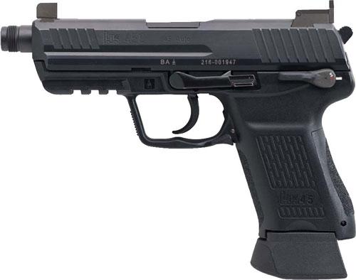 HK HK45 COMPACT TACTICAL V7 DAO 2-10RD BLACK