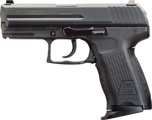 HK P2000 V2 LEM DAO 9MM LUGER 3.66 BBL NS 3-13RD BLACK