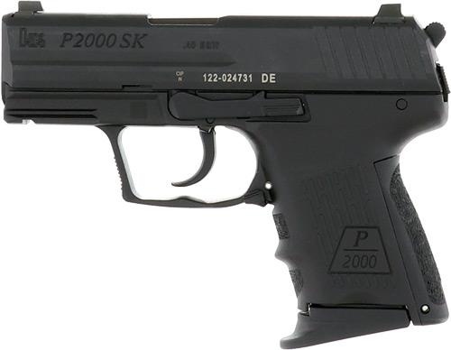 HK P2000SK V3 DA/SA .40SW 3.26 BBL NS 3-9RD BLACK