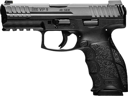 HK VP40-B PUSH BUTTON .40SW 4.09 BBL NS 3-13RD BLK